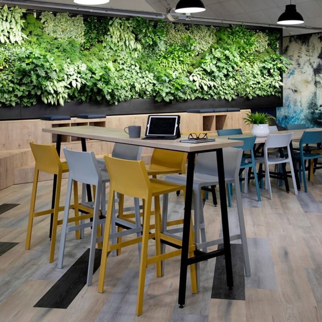 Ghế bar cao ngoài trời nhựa đúc cao cấp ND-WC272