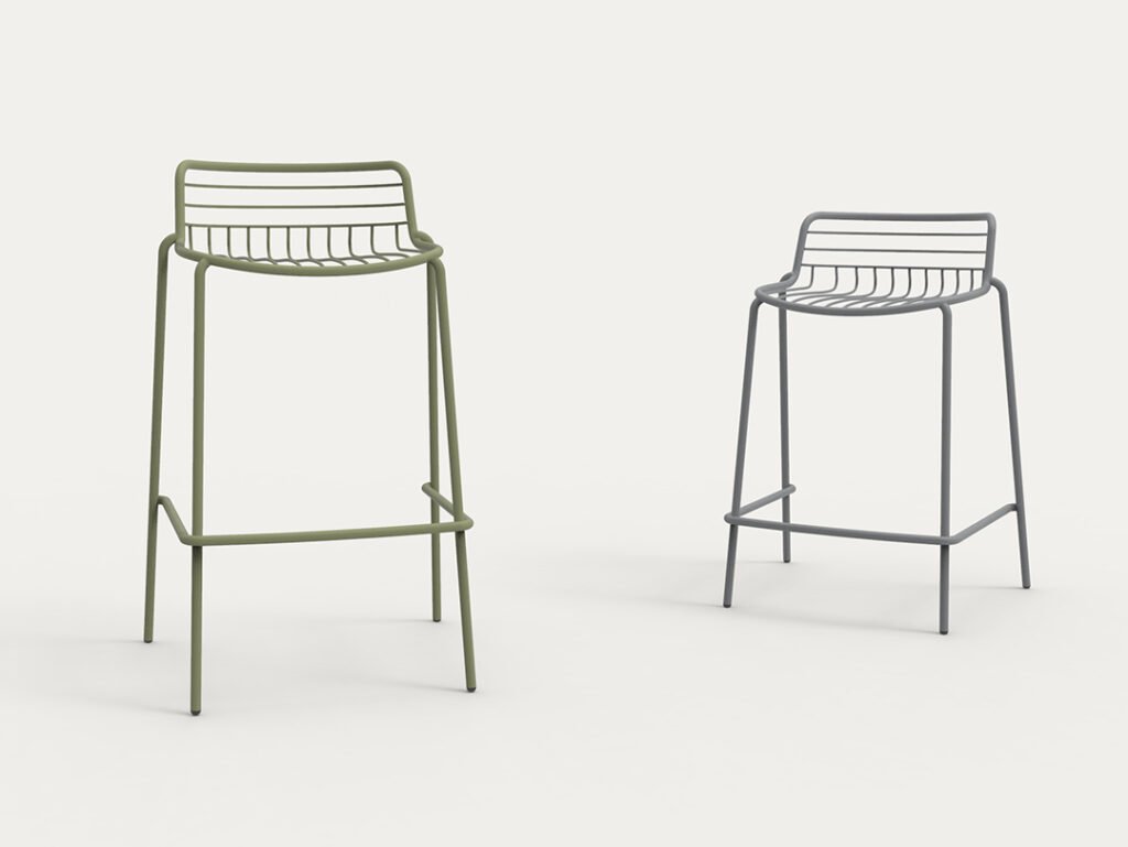 Ghế Bar Sắt Sơn Tĩnh Điện