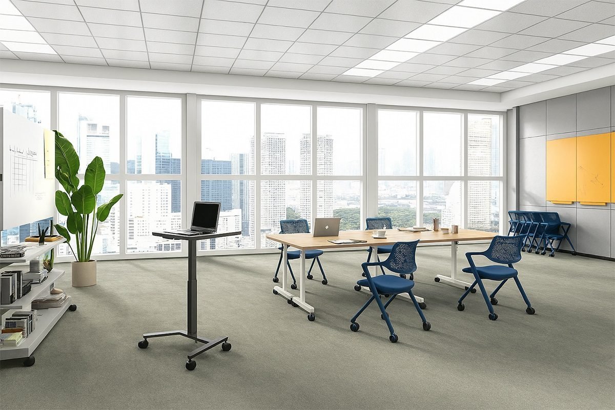 Ghế đào tạo xếp gọn