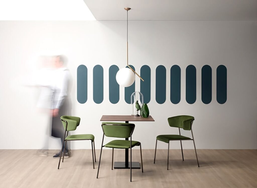 Ghế phòng ăn chân sắt