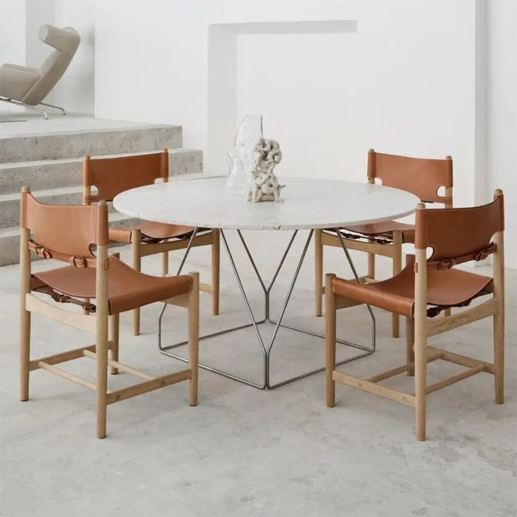 Ghế phòng ăn phong cách Scandinavian