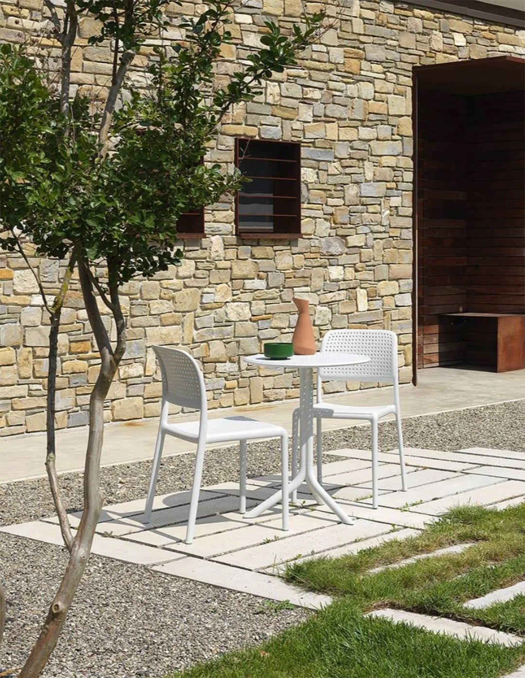 Ghế sân vườn nhựa đúc cao cấp ND-WC091