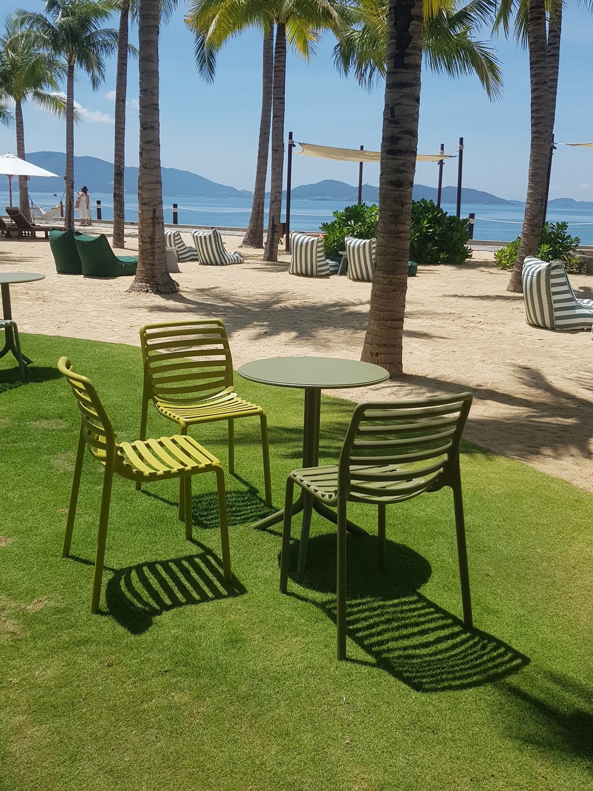 Ghế sân vườn nhựa đúc cao cấp ND-WC177