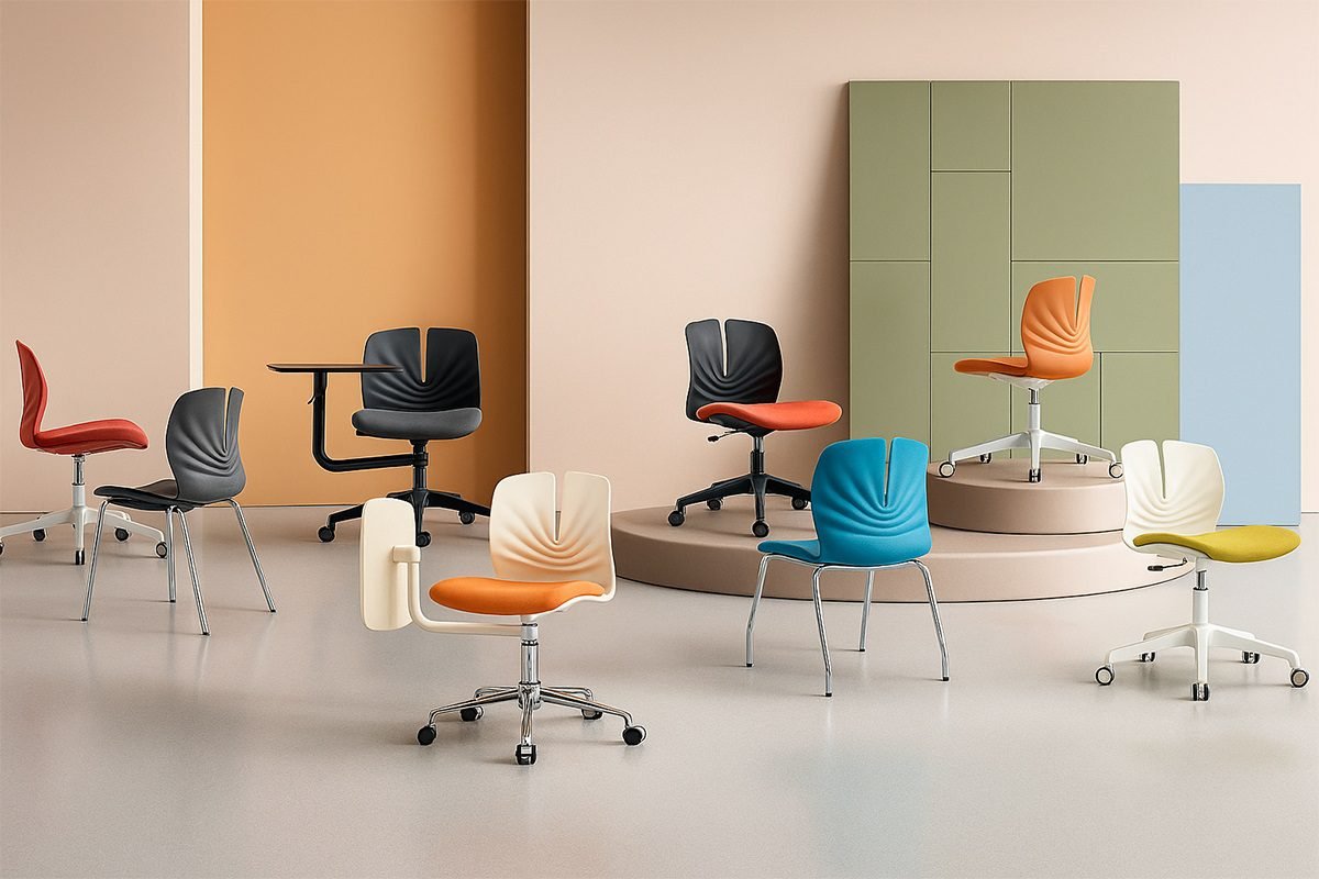 Ghế training có bàn DF-WC4062