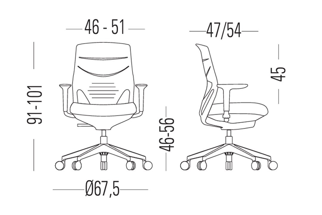 Ghế Xoay Văn Phòng Cao Cấp