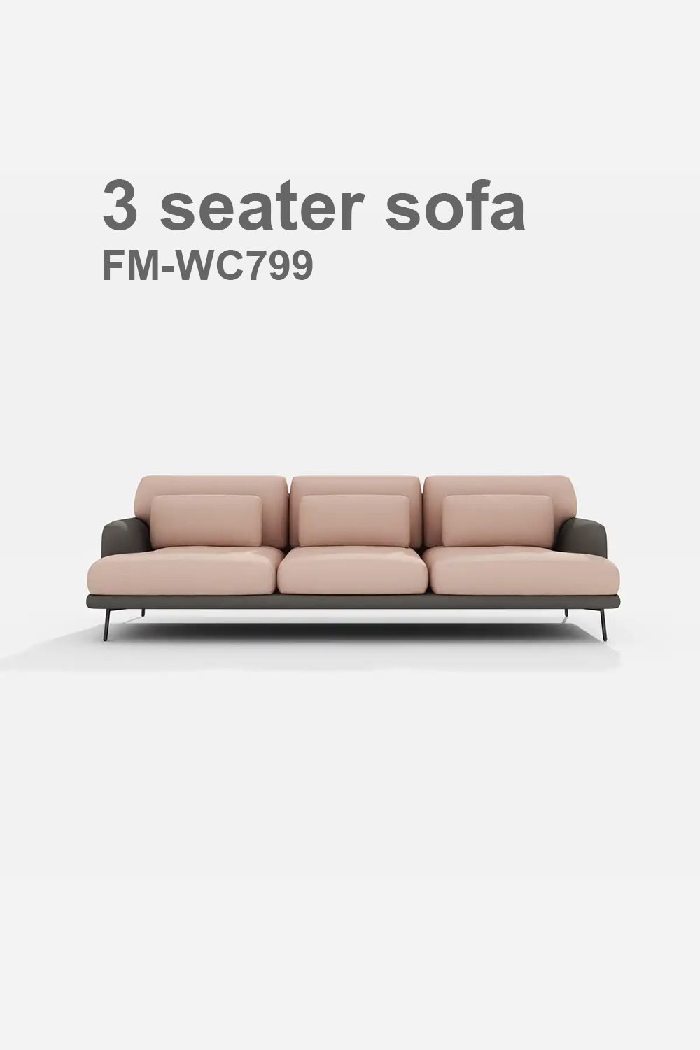 Sofa băng phòng khách 3 chỗ FM-WC799