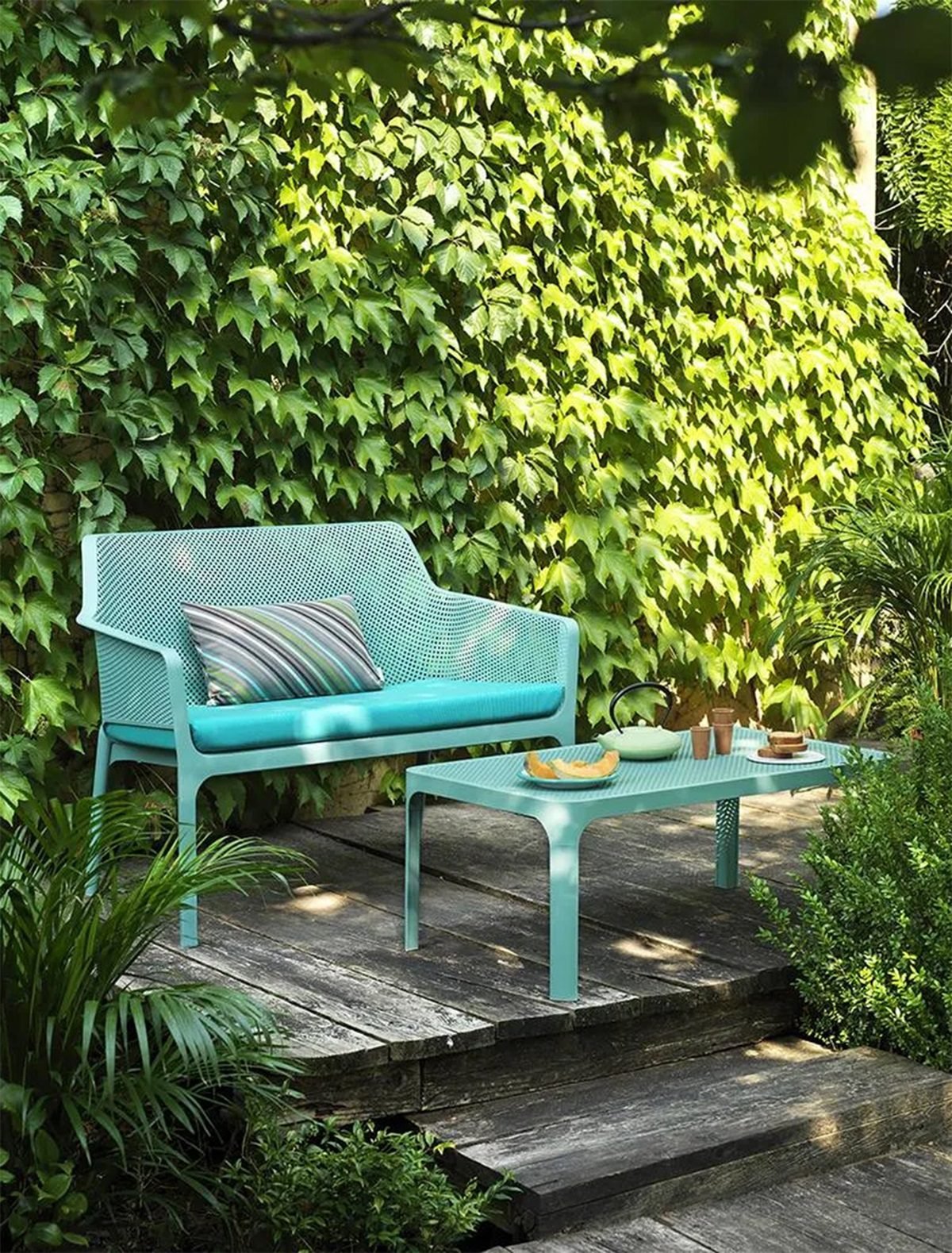 Sofa sân vườn nhựa đúc cao cấp ND-WC052