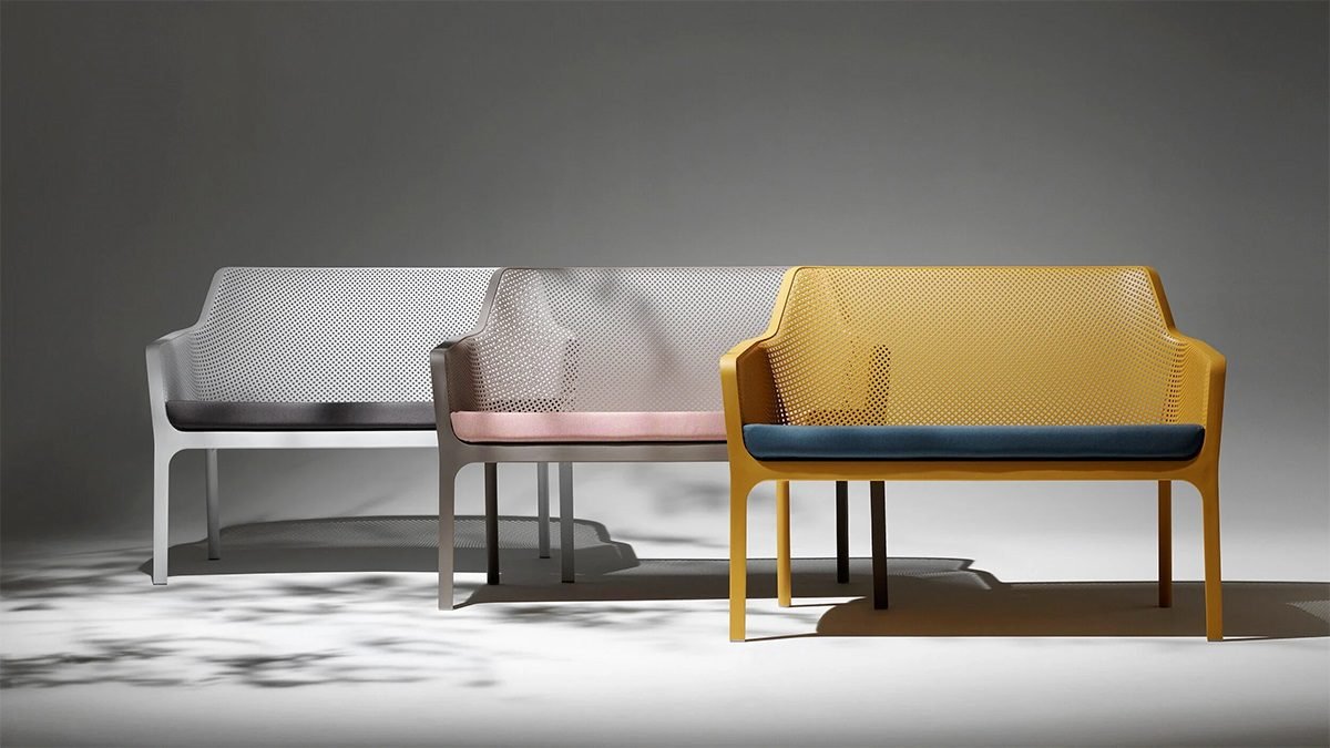 Sofa sân vườn nhựa đúc cao cấp ND-WC052