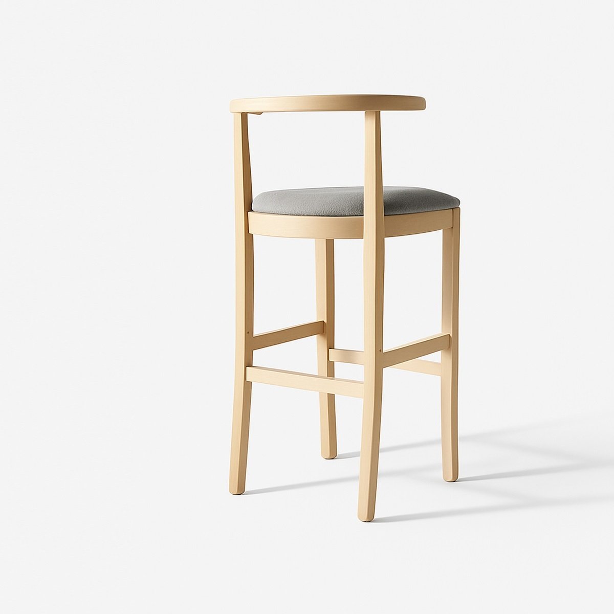 Ghế bar cafe gỗ cao cấp