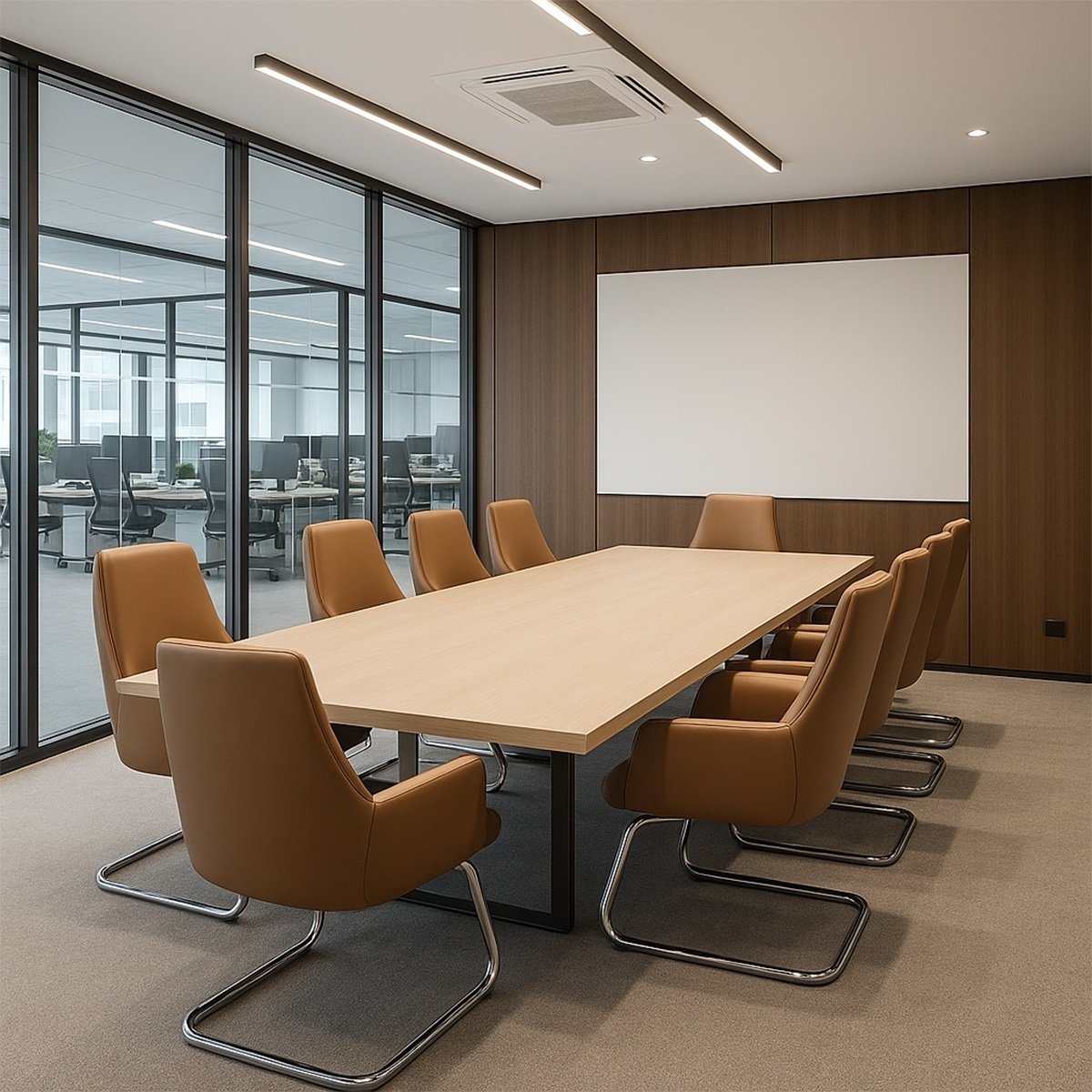 Ghế phòng họp chân quỳ