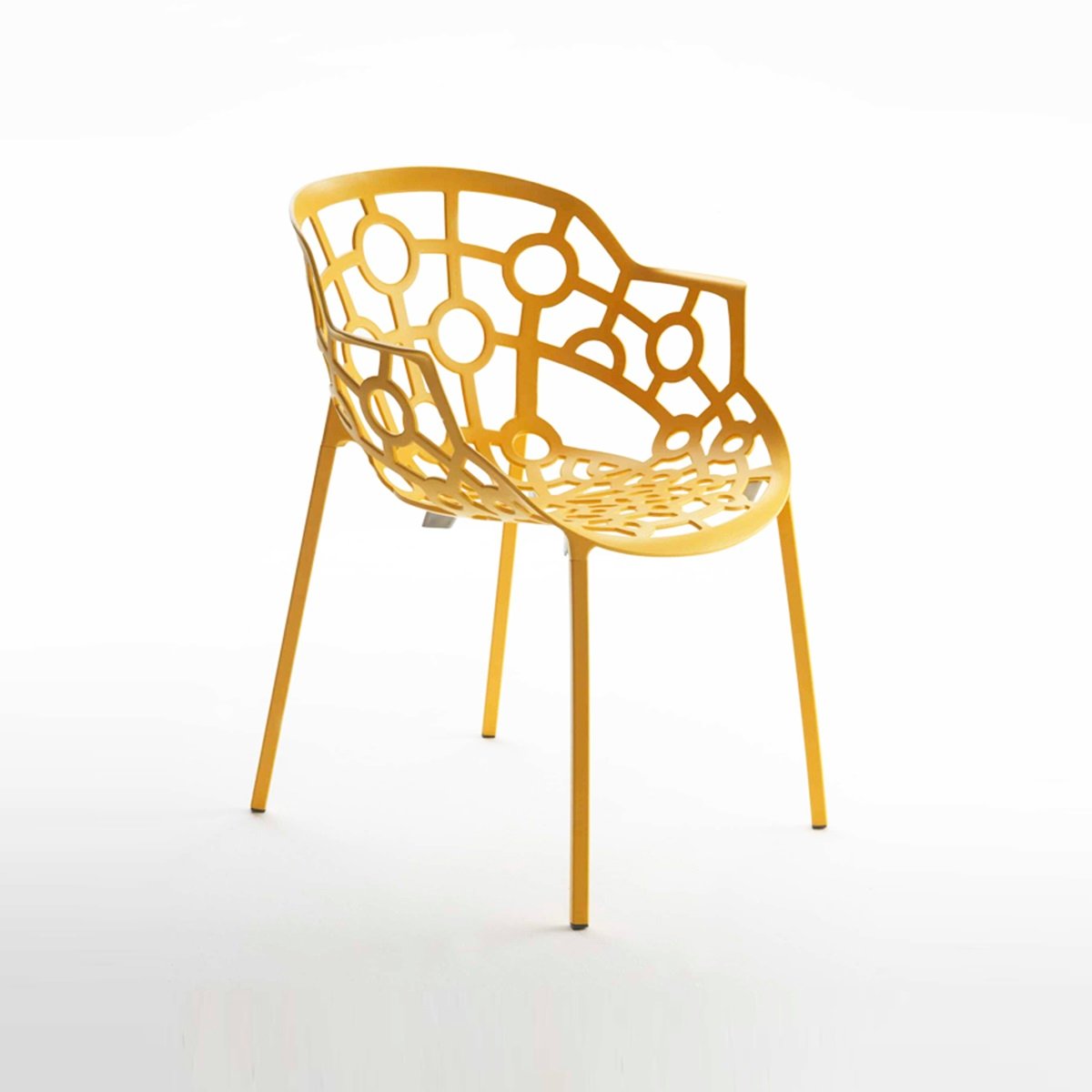 Ghế cafe nhôm đúc cao cấp