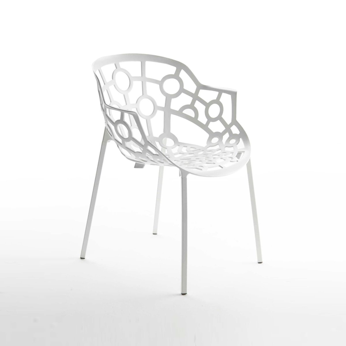 Ghế cafe nhôm đúc cao cấp