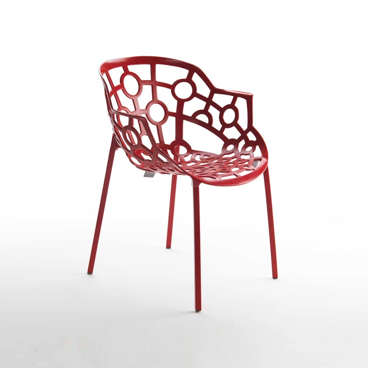 Ghế cafe nhôm đúc cao cấp