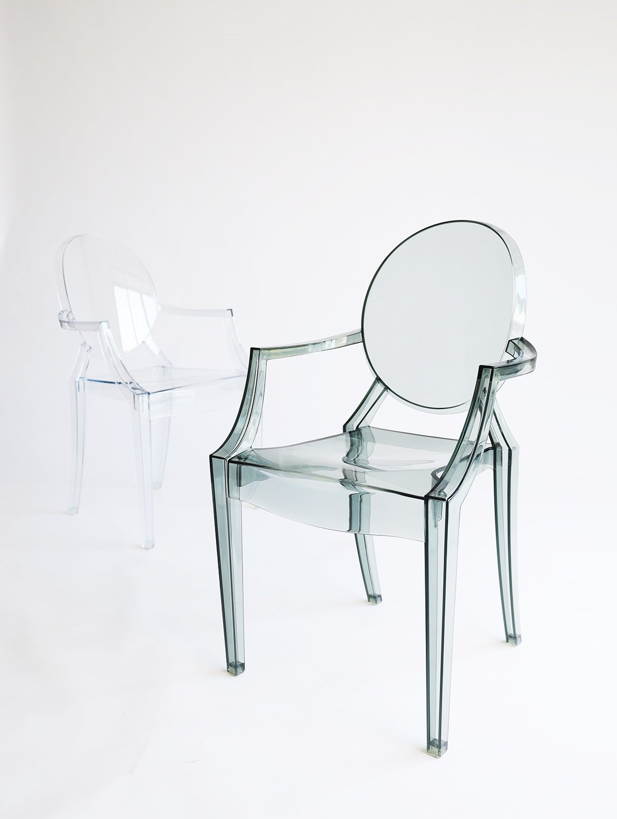 Ghế cafe nhựa trong