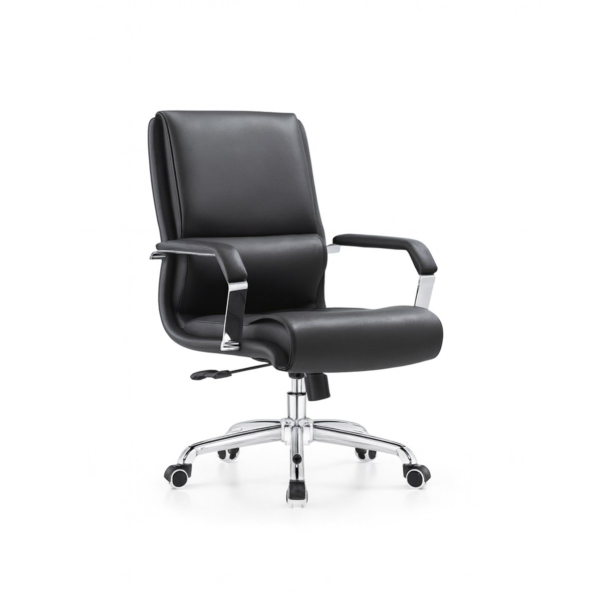 Ghế Văn Phòng Nệm Da Hiện Đại