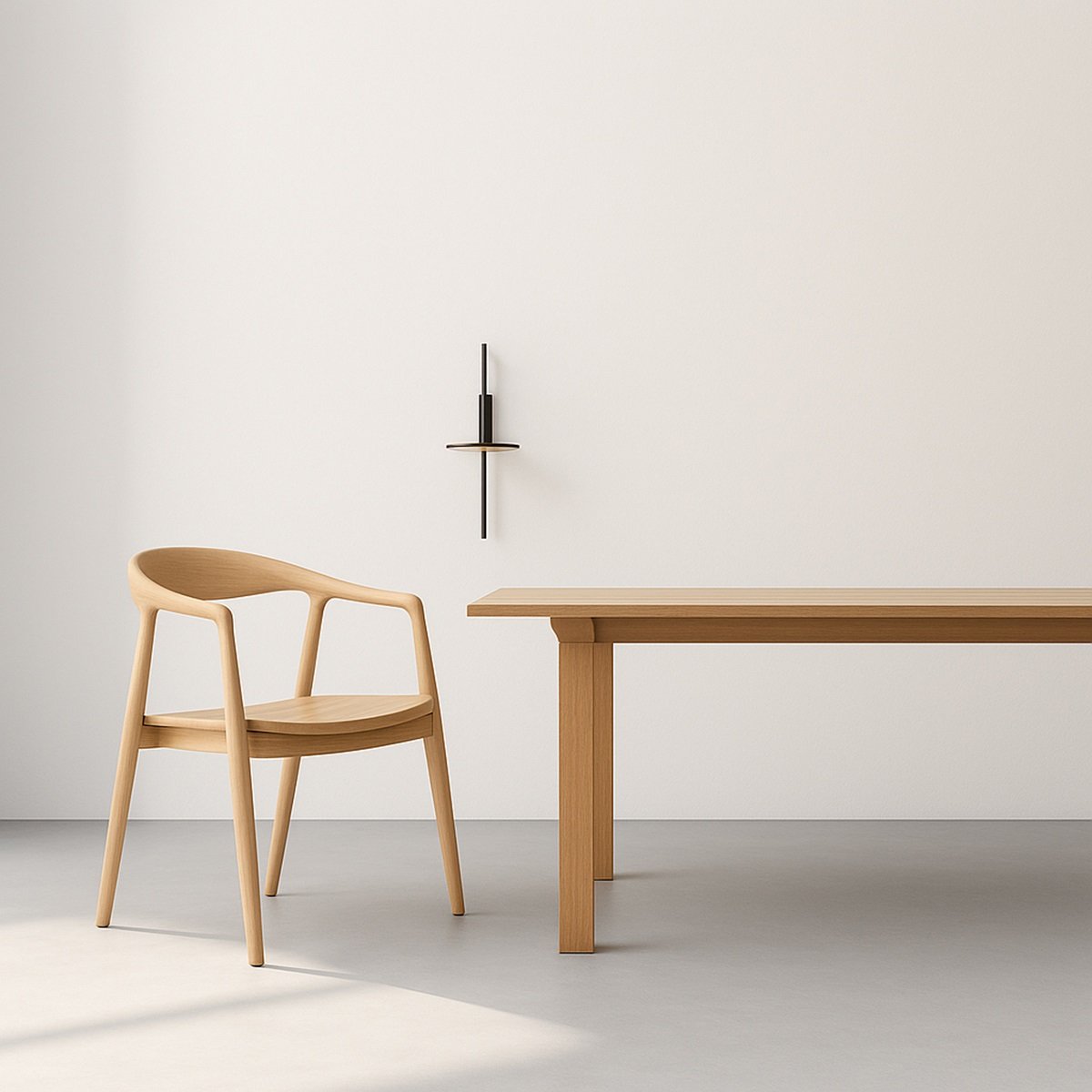 Ghế Ăn Gỗ Sồi Cao Cấp